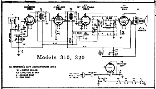 310 Series ; Bulova Watch Corp.; (ID = 137117) Radio