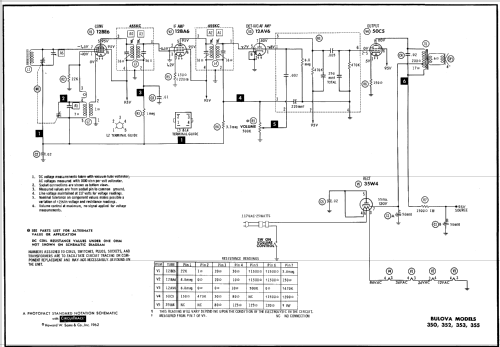 352 ; Bulova Watch Corp.; (ID = 553367) Radio