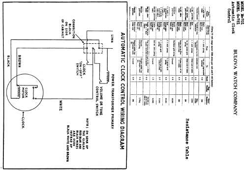 G781 ; Bulova Watch Corp.; (ID = 780586) Radio