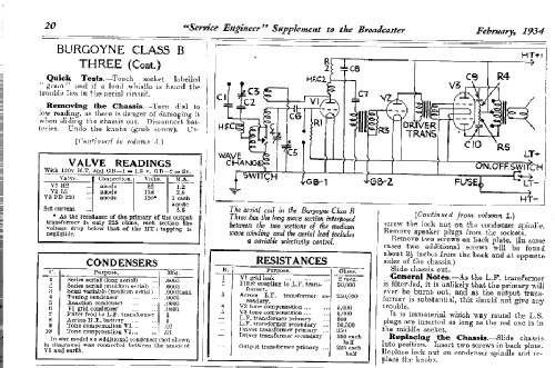 Class B Three ; Burgoyne Wireless; (ID = 1582627) Radio