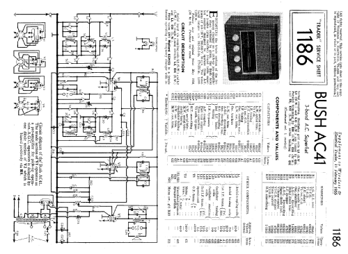 AC41; Bush Radio; London (ID = 1027033) Radio