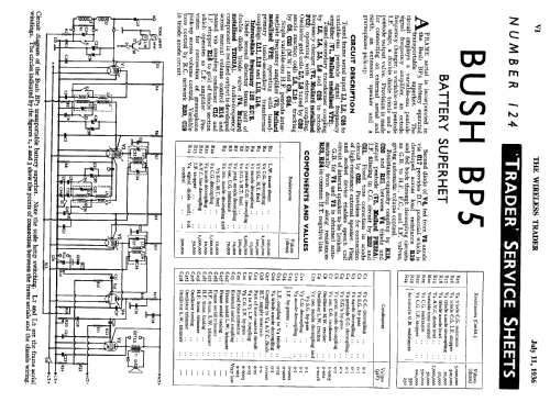 BP5; Bush Radio Ltd.; (ID = 1029872) Radio