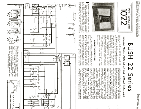 PB22; Bush Radio Ltd.; (ID = 1016279) Radio