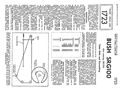 SRG100; Bush Radio Ltd.; (ID = 2316412) Radio