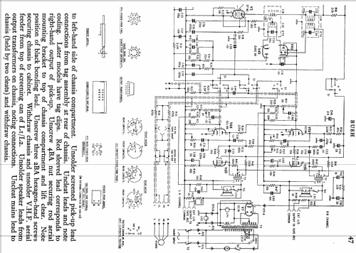 SRG110; Bush Radio Ltd.; (ID = 773099) Radio