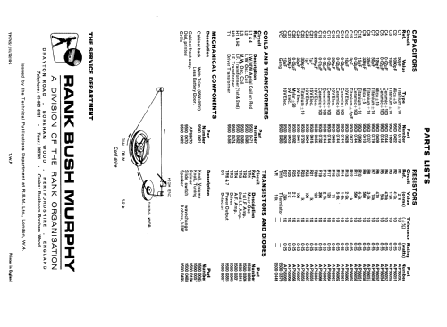 TR126; Bush Radio Ltd.; (ID = 2300236) Radio