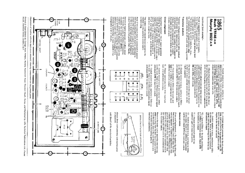 TR146A / TR146B; Bush Radio; London (ID = 1333698) Radio