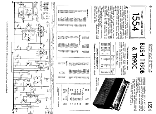 TR90B; Bush Radio; London (ID = 1323258) Radio