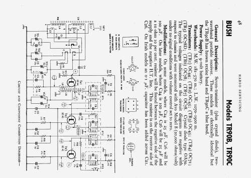 TR90B; Bush Radio; London (ID = 592784) Radio