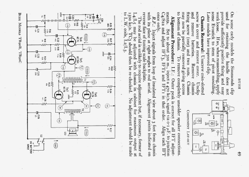 TR90B; Bush Radio; London (ID = 592785) Radio