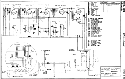 56-V-1 ; Cadillac Div. (ID = 754415) Car Radio