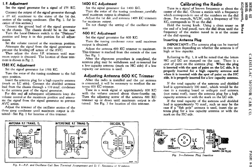 6-KB ; Cadillac Div. (ID = 754397) Car Radio