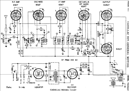 7253207 ; Cadillac Div. (ID = 753902) Car Radio