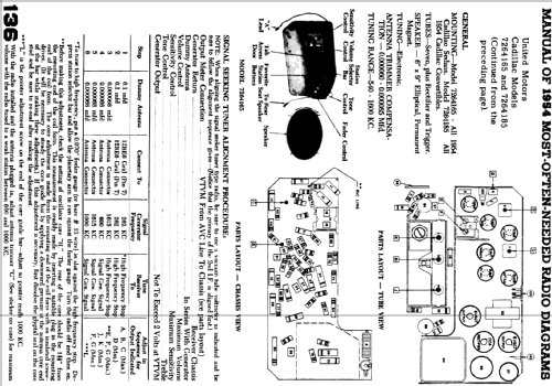 7264165 ; Cadillac Div. (ID = 755991) Car Radio