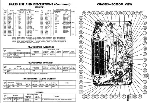 7265845 ; Cadillac Div. (ID = 2690566) Car Radio