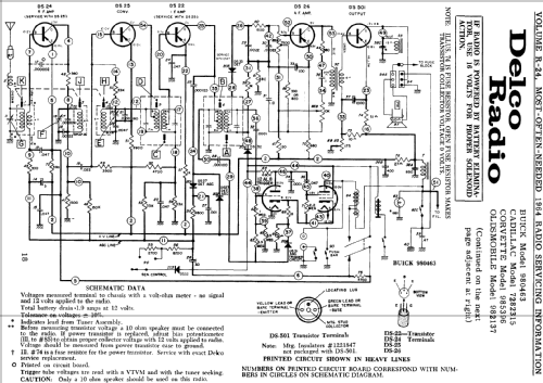 7282315 ; Cadillac Div. (ID = 756034) Car Radio