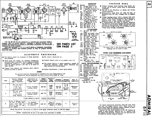 5F11 ; Canadian Admiral Co. (ID = 810436) Radio