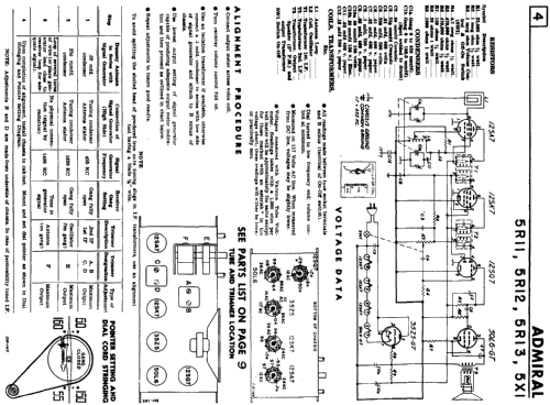 5R11 Ch= 5X1; Canadian Admiral Co. (ID = 809859) Radio