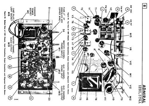 654 Tuscany Ch= 12B1; Canadian Admiral Co. (ID = 2271651) Radio