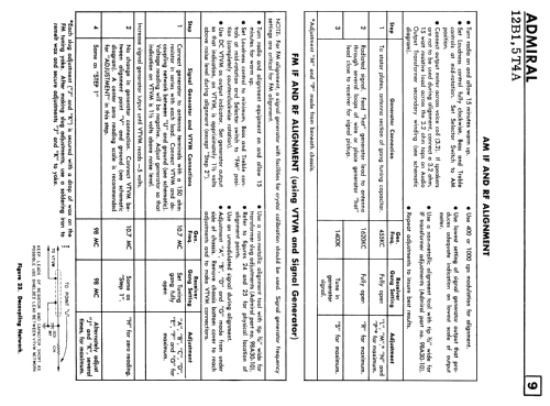 654 Tuscany Ch= 12B1; Canadian Admiral Co. (ID = 2271652) Radio