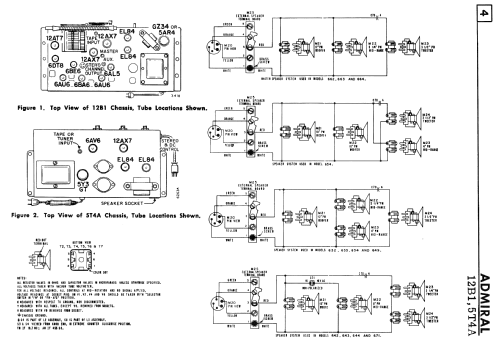 SS644 Ch= 5T4A; Canadian Admiral Co. (ID = 2272194) Speaker-P