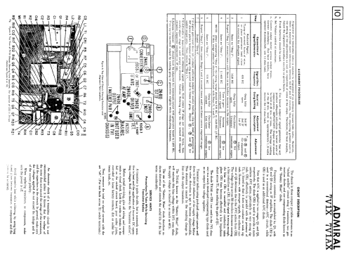 Y2013X Super 7 Ch= 7V1AX; Canadian Admiral Co. (ID = 2277556) Radio