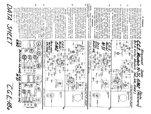 6-M-2 ; Canadian General (ID = 195203) Car Radio