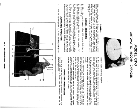 Automatic Record Changer CP3; Canadian General (ID = 2182267) R-Player