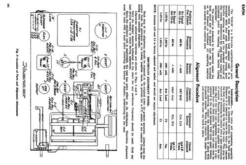 Automobile Radio KM5M; Canadian General (ID = 2182082) Car Radio