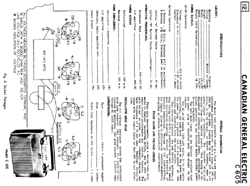 C605 ; Canadian General (ID = 2143837) Radio