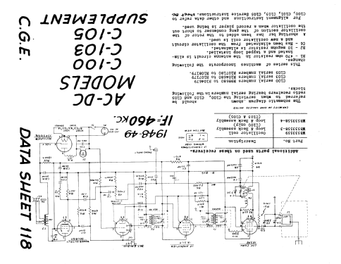 C-105 ; Canadian General (ID = 199514) Radio