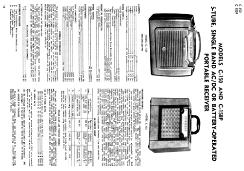 C-150P ; Canadian General (ID = 2167725) Radio