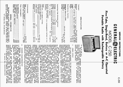 C-250 ; Canadian General (ID = 936048) Radio