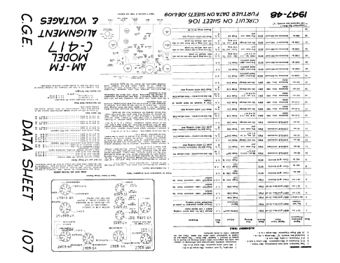 C-417 ; Canadian General (ID = 199218) Radio