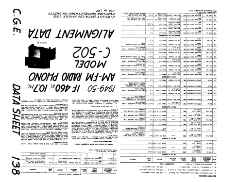 C-502 ; Canadian General (ID = 200777) Radio