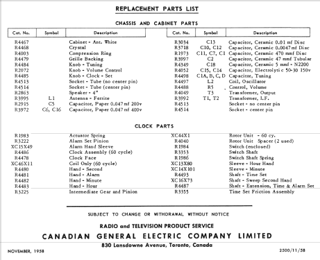 CC435M ; Canadian General (ID = 853598) Radio