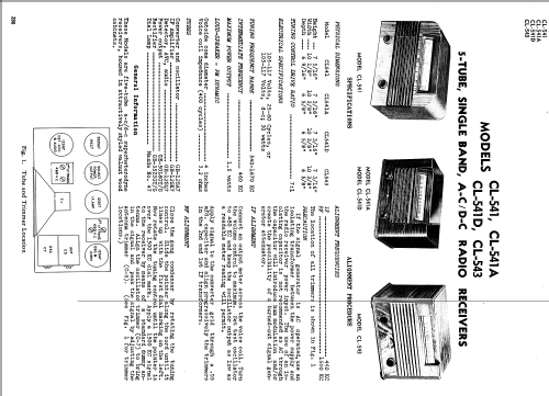 CL-541A ; Canadian General (ID = 2167993) Radio