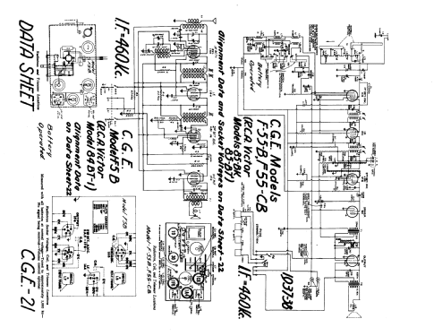 F55-B ; Canadian General (ID = 195186) Radio