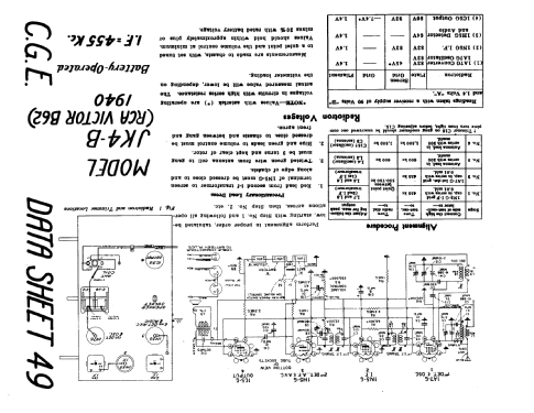 JK4-B ; Canadian General (ID = 198039) Radio