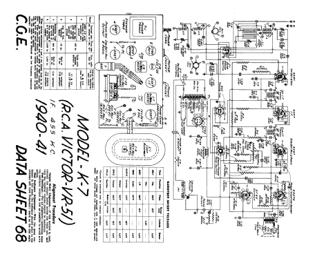 K-7 ; Canadian General (ID = 198491) Radio