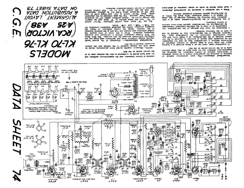 KL-76 Beam-A-Scope ; Canadian General (ID = 198801) Radio