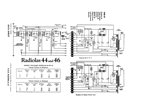 Radiola 47 ; Canadian General (ID = 194192) Radio