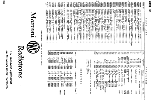 122 CA Lazyboy ; Canadian Marconi Co. (ID = 2226909) Radio