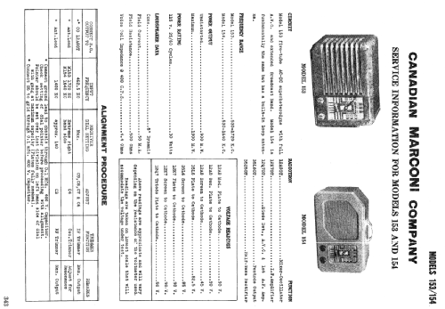 154 ; Canadian Marconi Co. (ID = 2228170) Radio