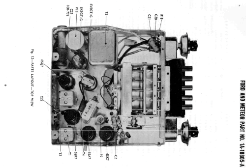1A-18805-A ; Canadian Marconi Co. (ID = 2407384) Car Radio