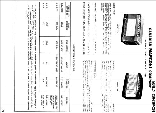 236A ; Canadian Marconi Co. (ID = 1189879) Radio