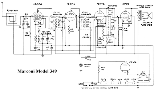 349 ; Canadian Marconi Co. (ID = 1663092) Radio