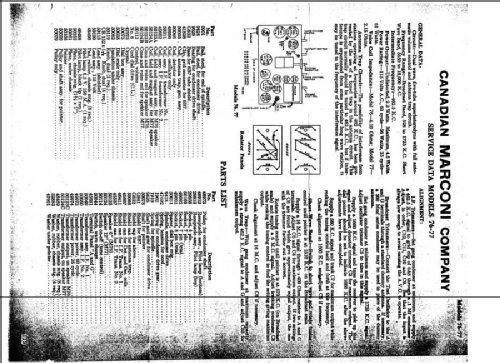 76 ; Canadian Marconi Co. (ID = 2054691) Radio