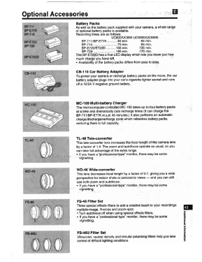 Camcorder UC5500; Canon Inc.; Tokyo (ID = 2957473) Ton-Bild