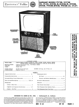 1T172M Ch= CT-52; Capehart Corp.; Fort (ID = 3114442) Television